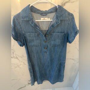 Vineyard Vines Light Blue Denim Shirt